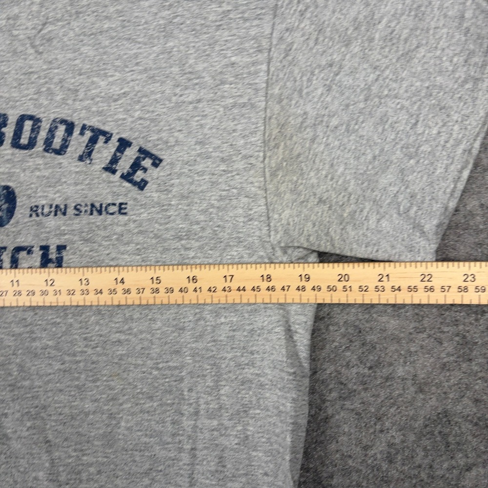 Grabbabootie Graphic T-Shirt Mens Medium Grey Funny Humor Vintage Y2K 90s Surf - Picture 10 of 16